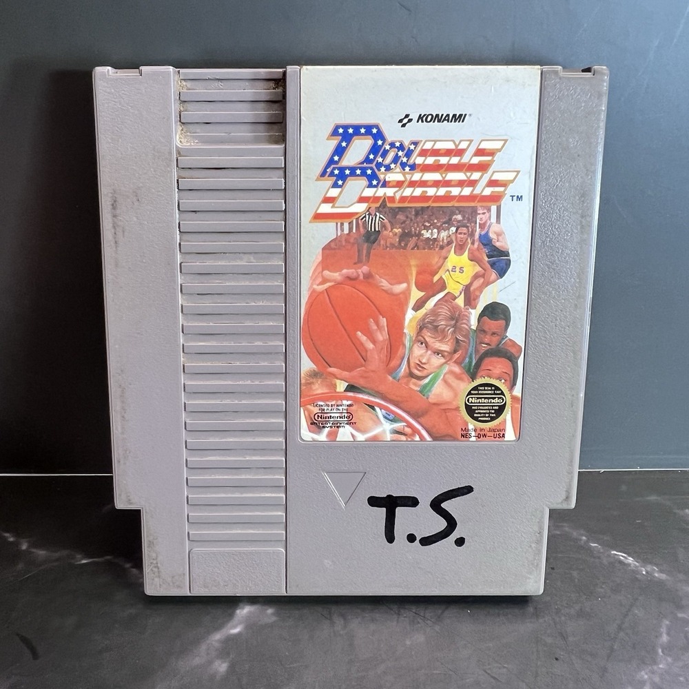 Double Dribble Basketball - NES Nintendo Game